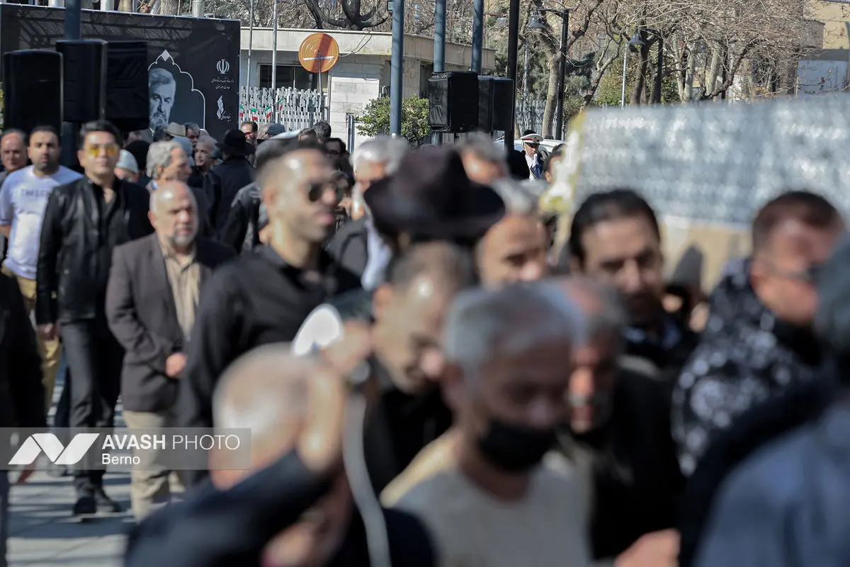 تشییع پیکر زنده‌یاد عنایت الله بخشی