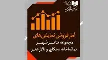 آمار فروش تماشاخانه‌های دولتی اعلام شد