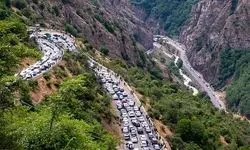 اعلام ترافیک سنگین در محورهای چالوس، هراز و آزادراه تهران - پردیس