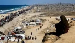 برگزاری مراسم عروسی دسته‌جمعی در میان ویرانه‌های غزه + تصاویر