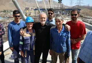 مسعود پزشکیان سرزده به استان البرز رفت 