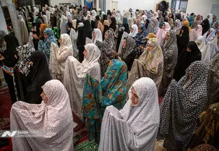 نماز عید فطر در مسجد جامع همت تجریش