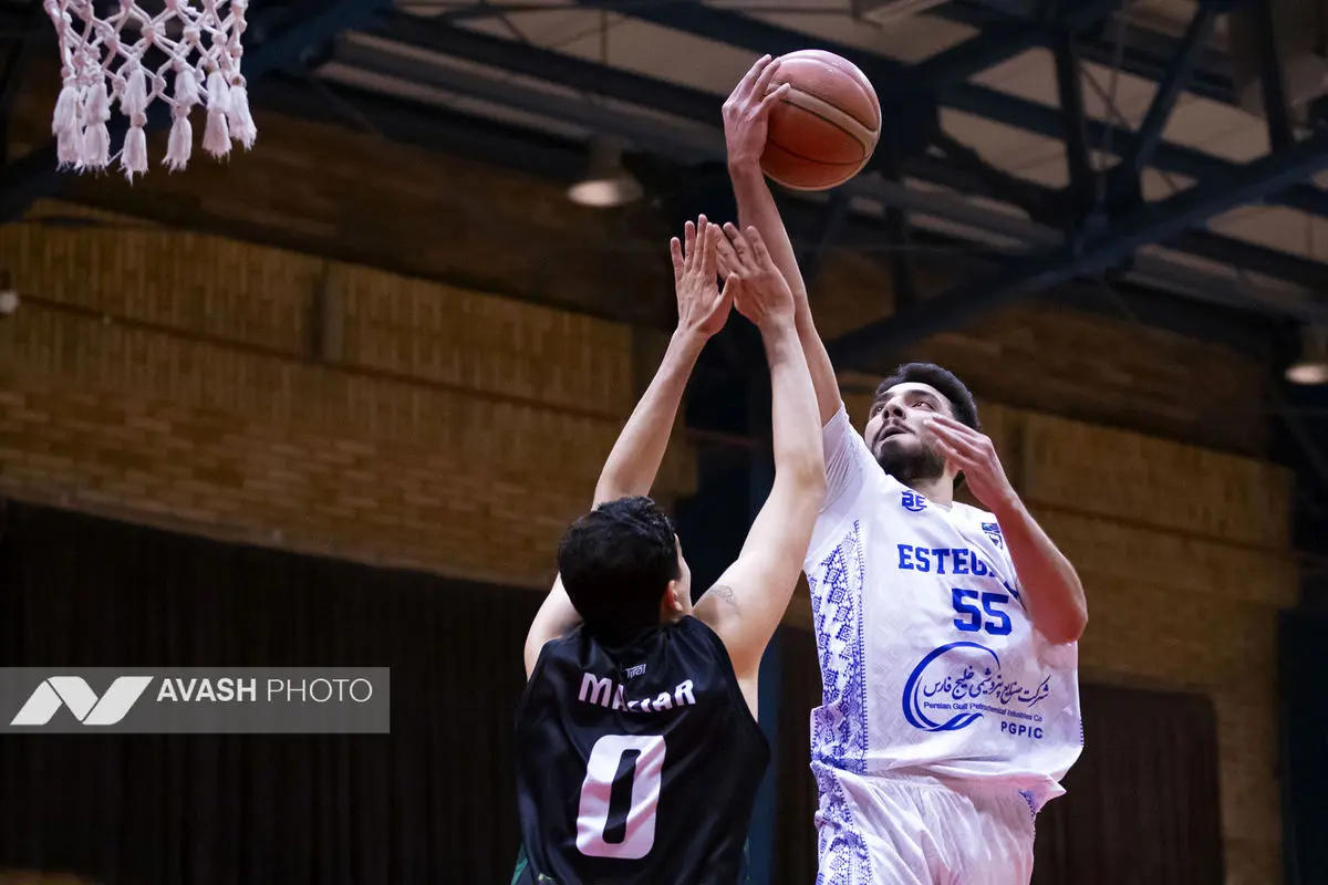 لیگ برتر بسکتبال -  استقلال تهران و طبیعت