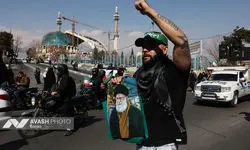 راهپیمایی مردم تهران در اعلام انزجار از جنایات آمریکا و رژیم صهیونیستی