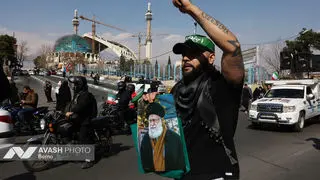 راهپیمایی مردم تهران در اعلام انزجار از جنایات آمریکا و رژیم صهیونیستی