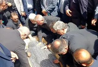 مراسم تشییع  احمد هاشمی رفسنجانی برگزار شد 