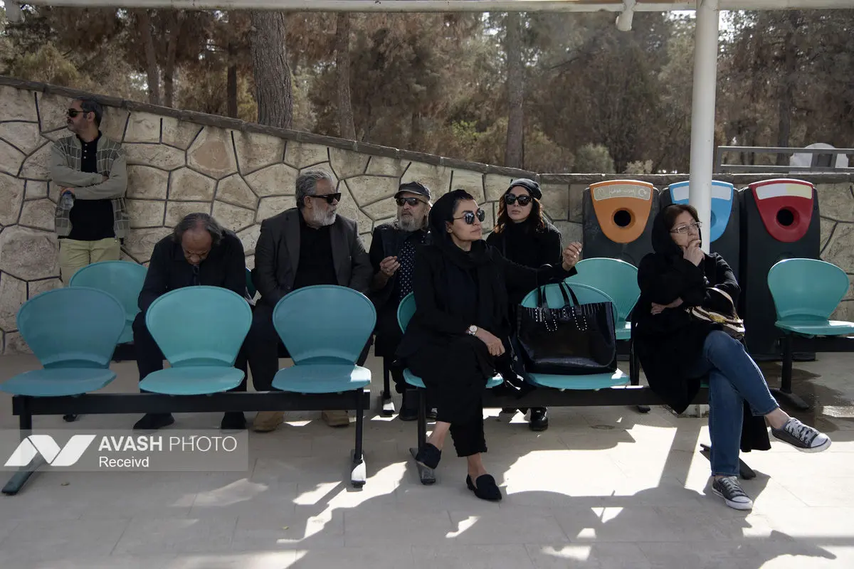 مراسم تشییع پیکر «همایون ارشادی»