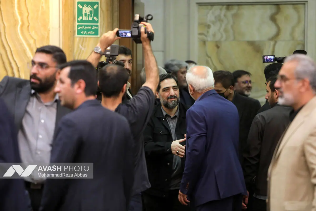 مراسم گرامیداشت شهید علی لاریجانی و فرزندش شهید مرتضی لاریجانی