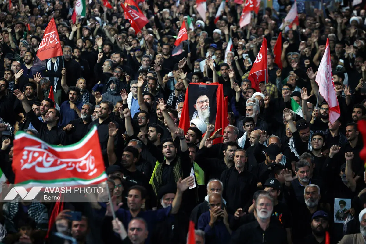 مراسم تشییع پیکر مطهر رهبر شهید انقلاب - مشهد