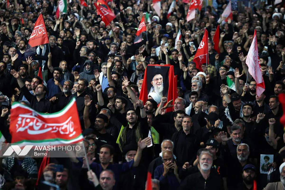 مراسم تشییع پیکر مطهر رهبر شهید انقلاب - مشهد