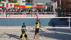 تیم ملی «ب» والیبال ساحلی ایران حذف شد 