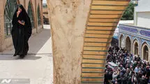 تشییع پیکر شهید حملات رژیم صهیونیستی در امام‌زاده حسن تهران