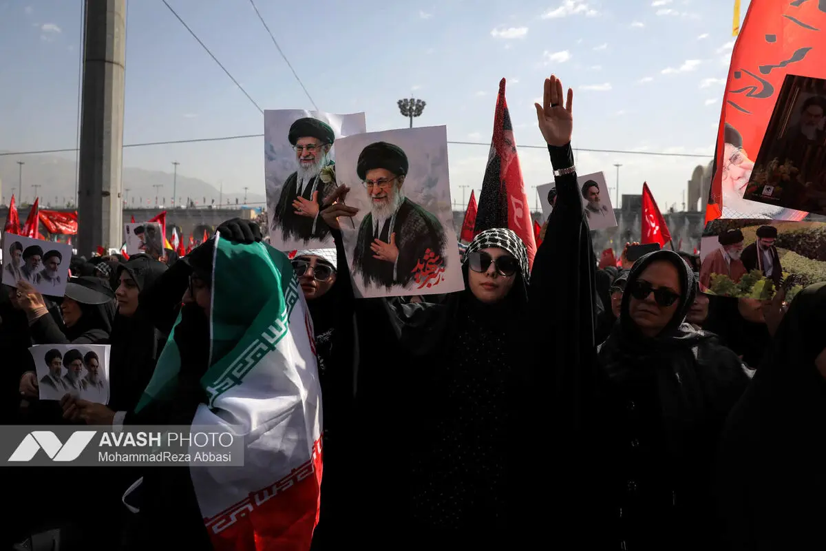 مراسم وداع با رهبر شهید انقلاب