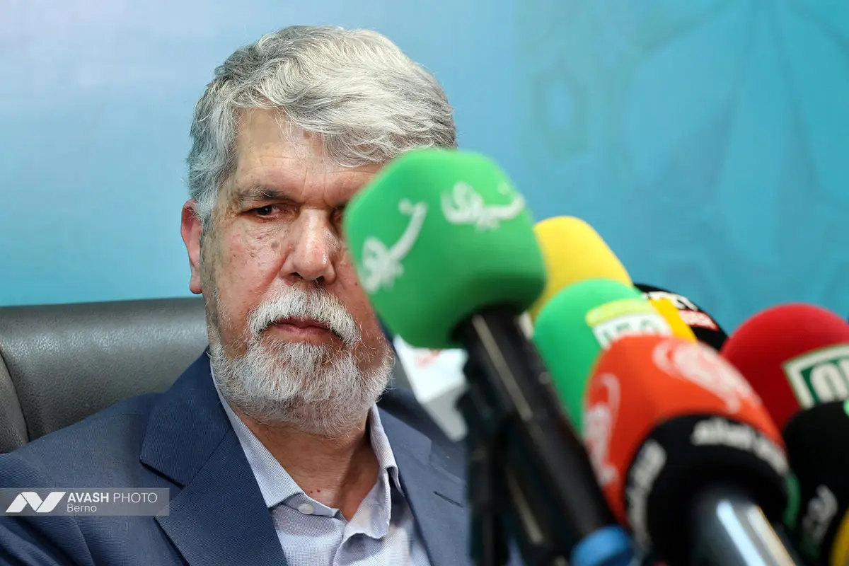 نشست خبری وزیر فرهنگ و ارشاد اسلامی