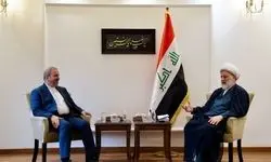 رئیس مجلس اعلای عراق با سفیر ایران دیدار کرد