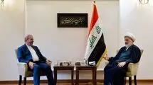 رئیس مجلس اعلای عراق با سفیر ایران دیدار کرد