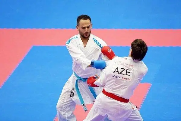 کامران رضایی‌نژاد به مرحله رده‌بندی کاراته رسید