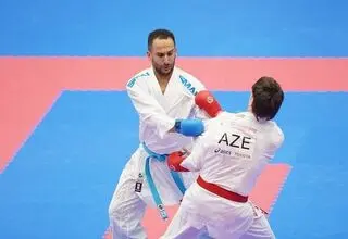 کامران رضایی‌نژاد به مرحله رده‌بندی کاراته رسید