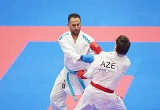 کامران رضایی‌نژاد به مرحله رده‌بندی کاراته رسید