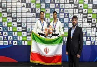 تیم کاتا زیر ٢١ سال ایران نایب قهرمان جهان شد
