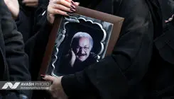 مراسم تشییع و خاکسپاری سعید پیر دوست