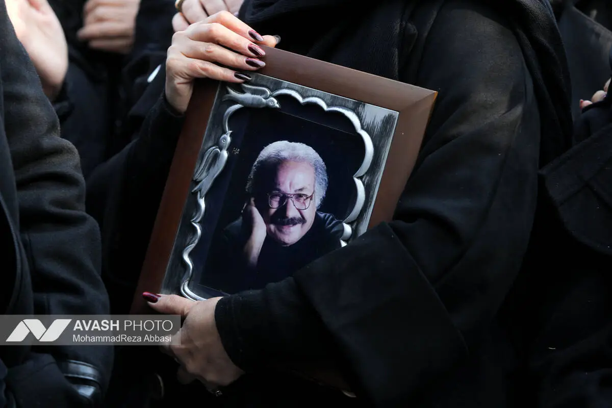مراسم خاکسپاری «سعید پیردوست» برگزار شد