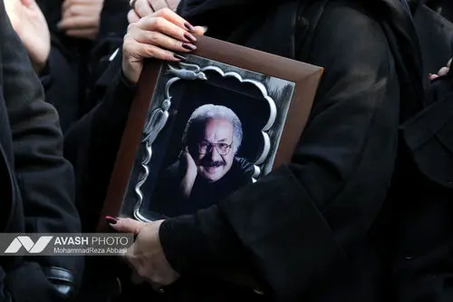 مراسم تشییع و خاکسپاری سعید پیر دوست