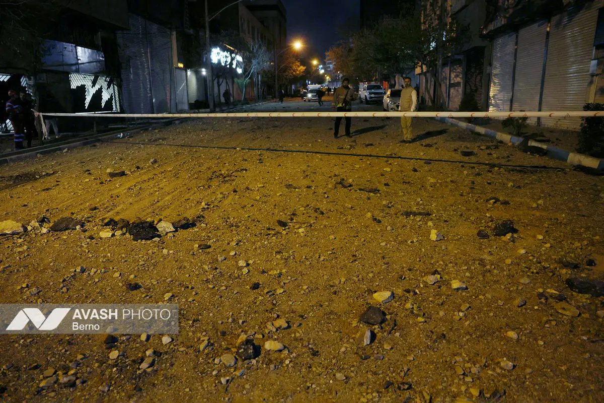 حملات شبانه آمریکایی - اسرائیلی به مناطق مسکونی تهران