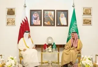 گفت‌وگوی تلفنی وزرای خارجه قطر و عربستان درباره تحولات منطقه