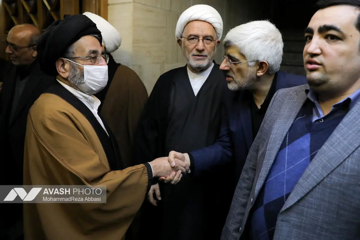 مراسم ترحیم اشرف بروجردی