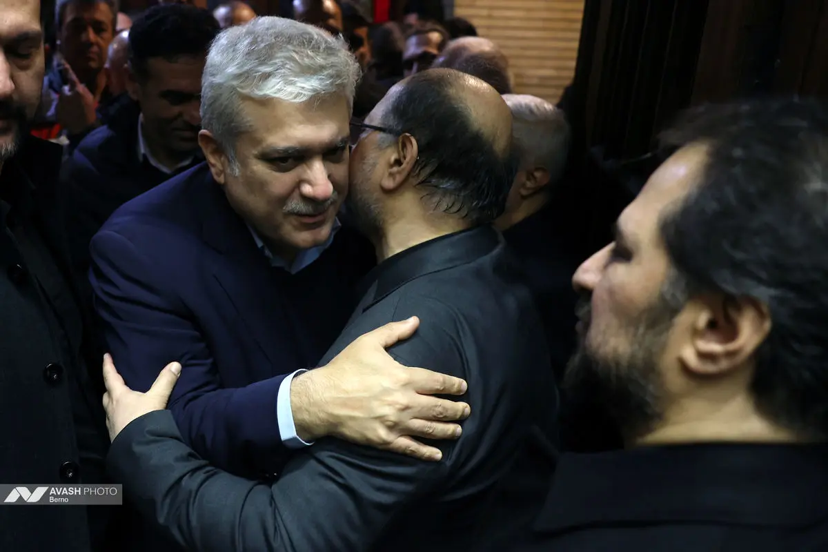 مراسم ختم والده محمد شریعتمداری مدیرعامل شرکت هلدینگ خلیج فارس