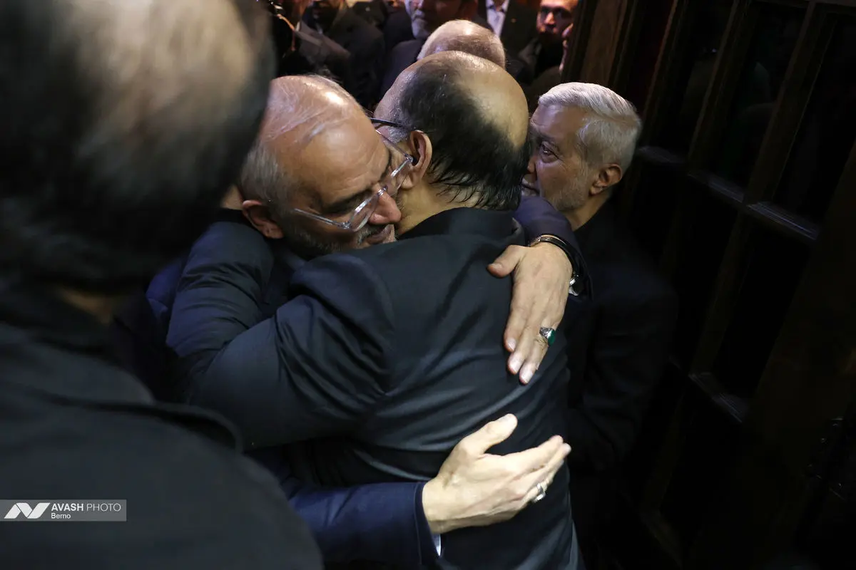 مراسم ختم والده محمد شریعتمداری مدیرعامل شرکت هلدینگ خلیج فارس