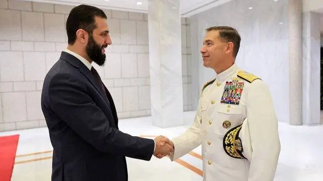 فرمانده سنتکام به دیدار الجولانی رفت
