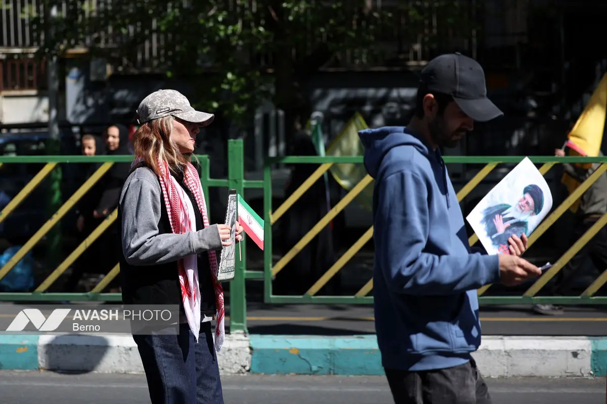مراسم اربعین رهبر شهید انقلاب در تهران -۱