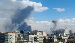 تصاویری از انفجار شدید نزدیک برج میلاد