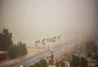 پیش بینی وزش باد خیلی شدید در تهران