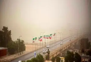 پیش بینی وزش باد خیلی شدید در تهران