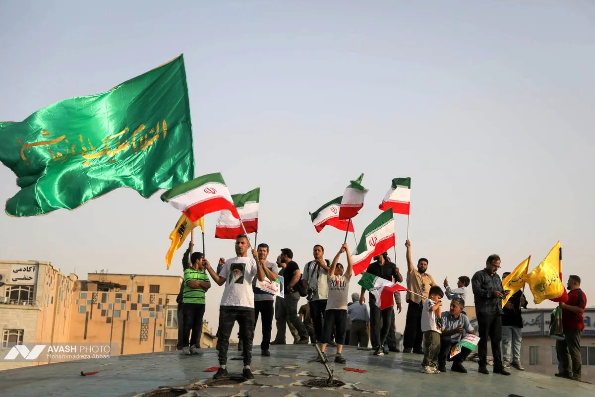 جشن پیروزی بر رژیم صهیونیستی