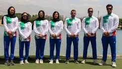 تیم قایقرانی آب‌های آرام ایران راهی چین شد