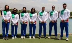 تیم قایقرانی آب‌های آرام ایران راهی چین شد
