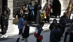 چرا مردم در محل ساختمان‌های آسیب‌دیده در جنگ تجمع می‌کردند؟