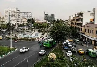 عکسی از میدان بهارستان تهران؛ ۶۷ سال پیش در سال ۱۳۳۸ 