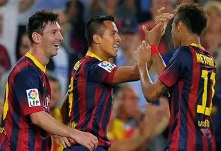 سانچس: مسی و نیمار فکر می‌‌کردند گلم در‌ ال‌کلاسیکو شانسی بود