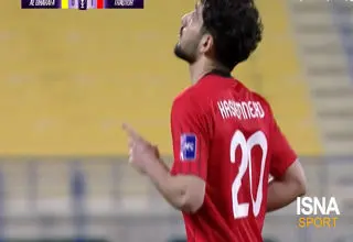 گل اول تراکتور به الغرافه توسط هاشم‌نژاد + ویدیو