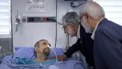 نمایندگان رهبر انقلاب از موسوی گرمارودی عیادت کردند