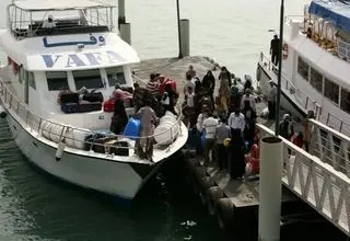 اعمال ممنوعیت تردد دریایی برای بنادر کیش، چارک و آفتاب