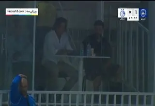 عصبانیت ساپینتو پس از گل چادرملو