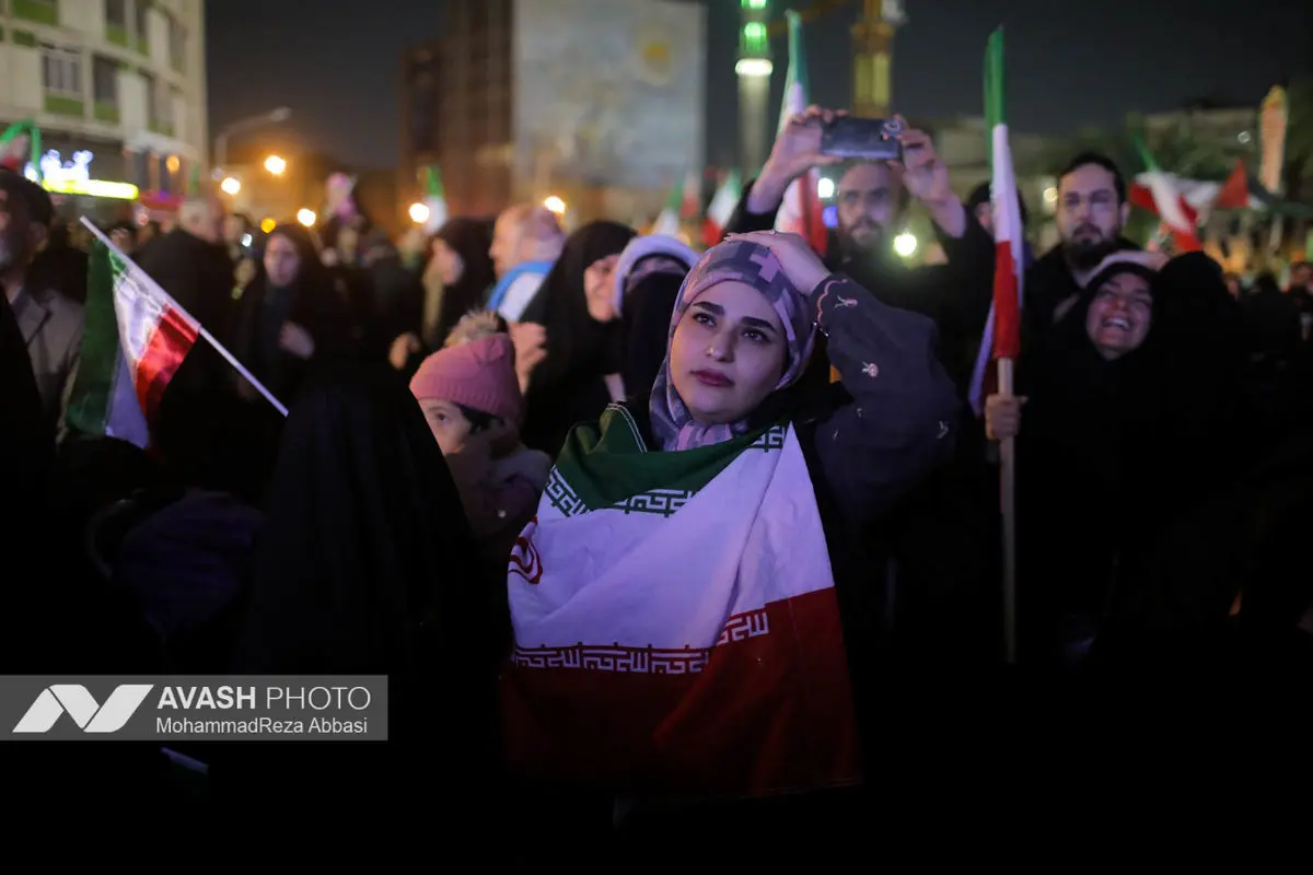 مراسم عزاداری در سوگ رهبر شهید انقلاب - تهران