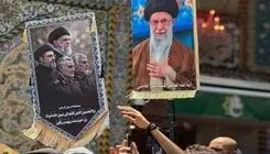  تصویری خاص از پیکرهای خانواده رهبر شهید در کنار حرم حضرت عباس(ع)