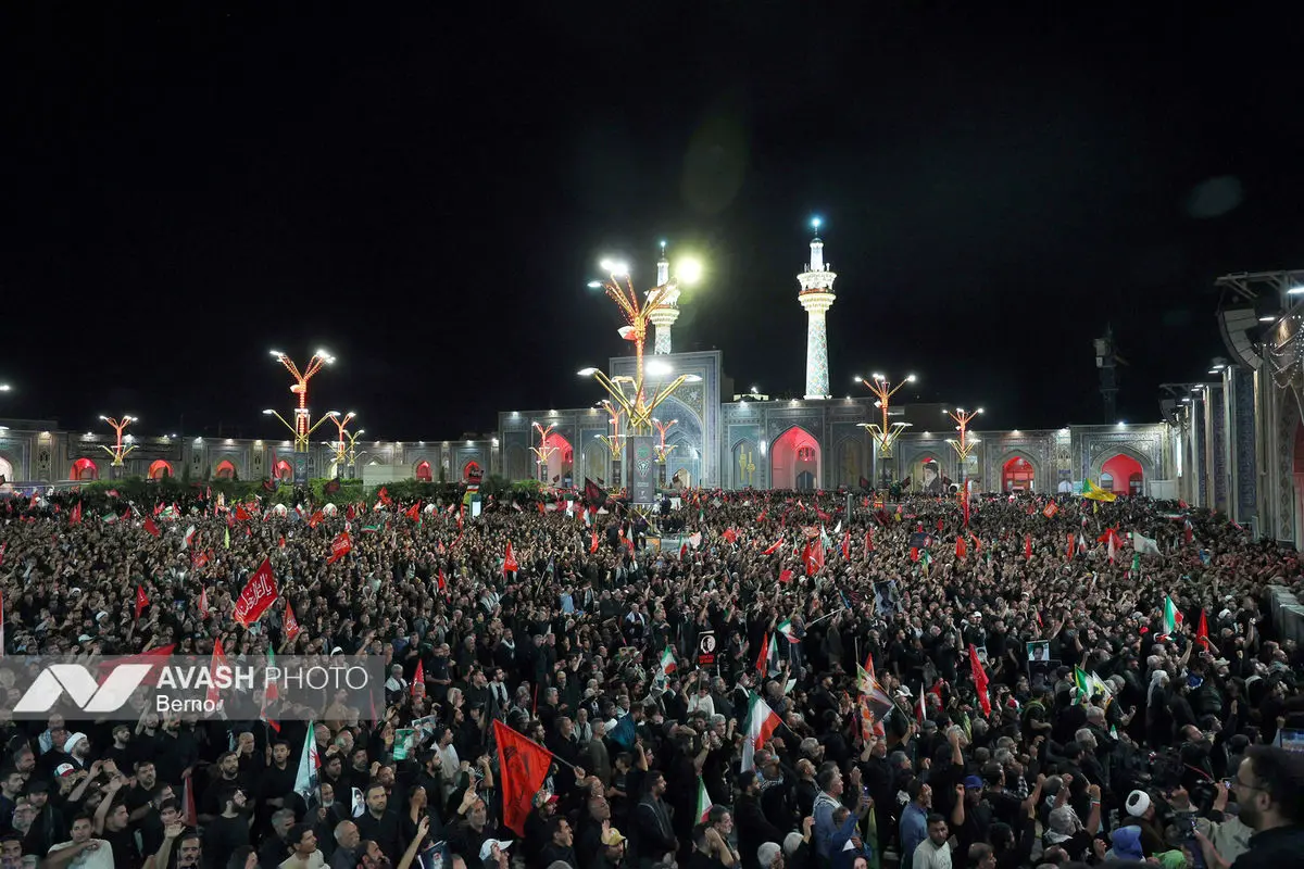 مراسم تشییع پیکر مطهر رهبر شهید انقلاب - مشهد
